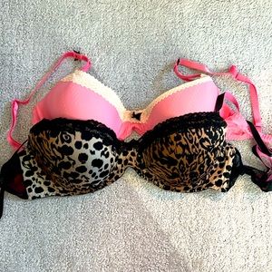Bundle of 2 EUC Betsey Johnson bras